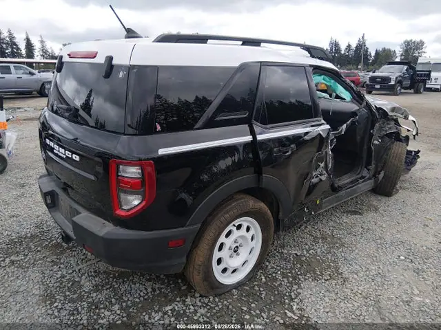 3FMCR9G63PRD10859 — 2023 Ford Bronco Sport Heritage, фото 4 с аукциона IAAI 30.09.2026, Опрокидывание