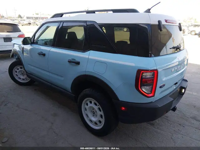 3FMCR9G61RRF58921 — 2024 Ford Bronco Sport Heritage, фото 3 с аукциона IAAI 14.10.2026, Передняя часть