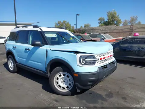 2025 Ford Bronco Sport Heritage VIN 3FMCR9GN6SRF76618 фото 1
