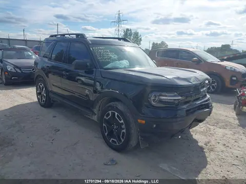3FMCR9C66PRE18155 — 2023 Ford Bronco Sport Outer Banks, Передняя часть (Front), фото до ремонта