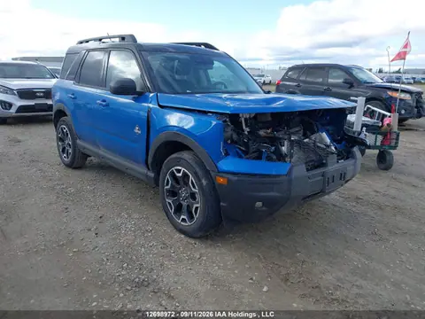 3FMCR9CN9SRE49108 — 2025 Ford Bronco Sport Outer Banks, Передняя часть (Front), фото до ремонта