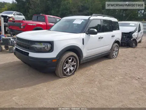2021 Ford Bronco Sport VIN 3FMCR9A69MRB01968 фото 3