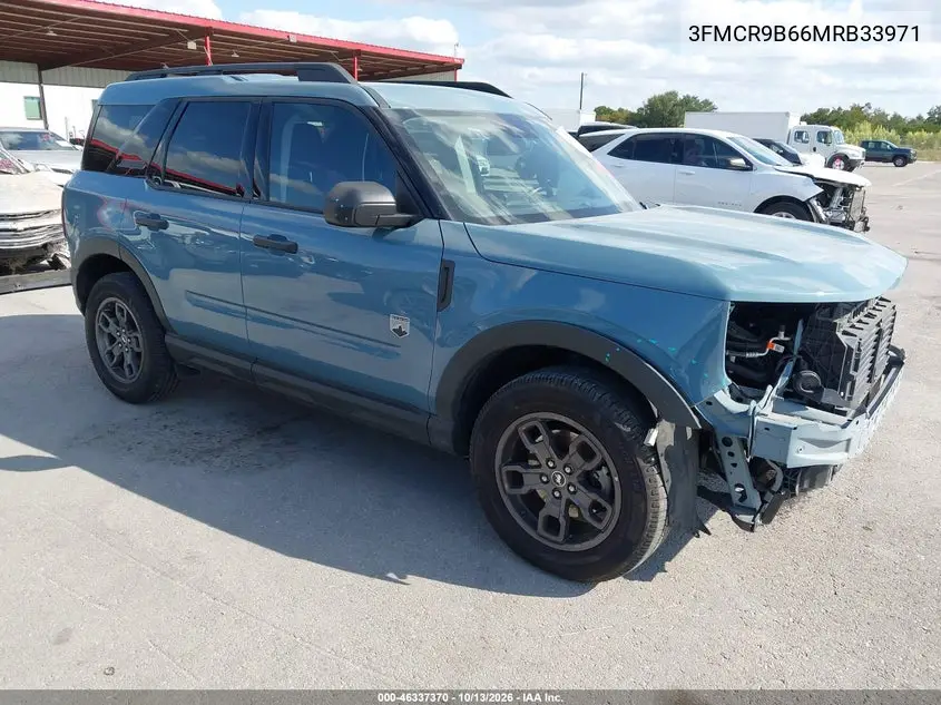 2021 Ford Bronco Sport Big Bend VIN 3FMCR9B66MRB33971 фото 2