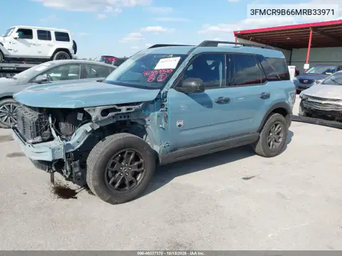 2021 Ford Bronco Sport Big Bend VIN 3FMCR9B66MRB33971 фото 3