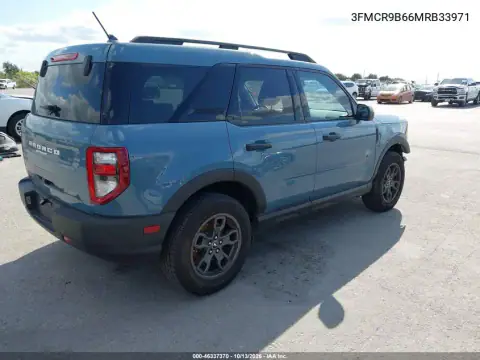 3FMCR9B66MRB33971 — 2021 Ford Bronco Sport, Передняя часть, фото до ремонта