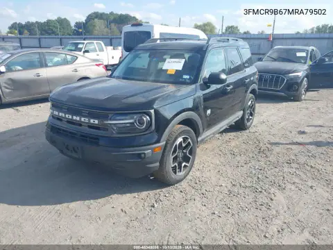 3FMCR9B67MRA79502 — 2021 Ford Bronco Sport, фото 2 с аукциона IAAI, Нет