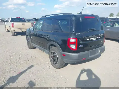 3FMCR9B67MRA79502 — 2021 Ford Bronco Sport, фото 3 с аукциона IAAI, Нет