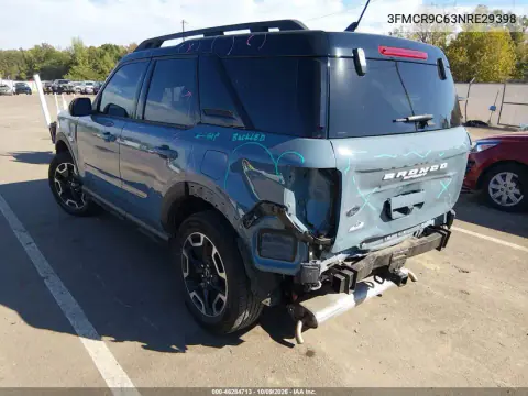 2022 Ford Bronco Sport Outer Banks VIN 3FMCR9C63NRE29398 фото 4