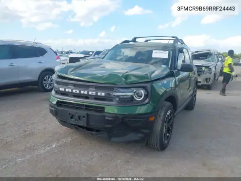 3FMCR9B69RRF24443 — 2024 Ford Bronco Sport, фото 3 с аукциона IAAI, Передняя часть