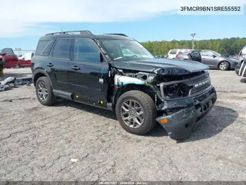 3FMCR9BN1SRE55552 — 2025 Ford Bronco Sport, Передняя часть, фото до ремонта