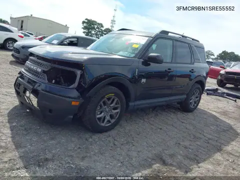 2025 Ford Bronco Sport Big Bend VIN 3FMCR9BN1SRE55552 фото 3