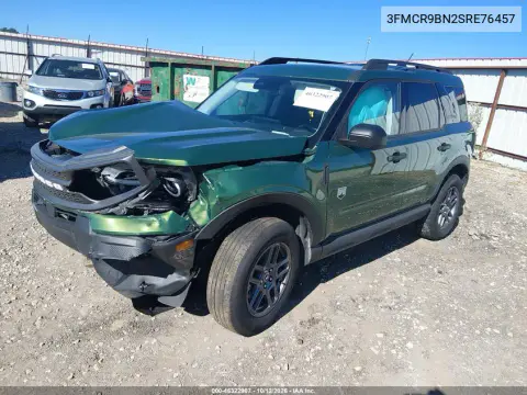 2025 Ford Bronco Sport Big Bend VIN 3FMCR9BN2SRE76457 фото 2