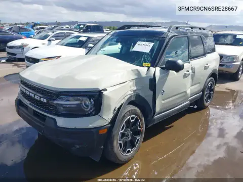 2025 Ford Bronco Sport Outer Banks VIN 3FMCR9CN6SRE28667 фото 3
