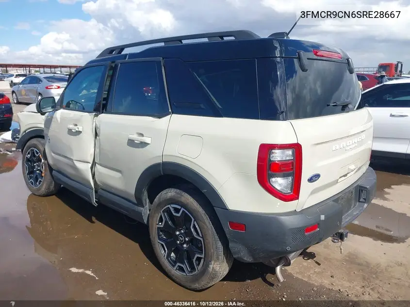 2025 Ford Bronco Sport Outer Banks VIN 3FMCR9CN6SRE28667 фото 4