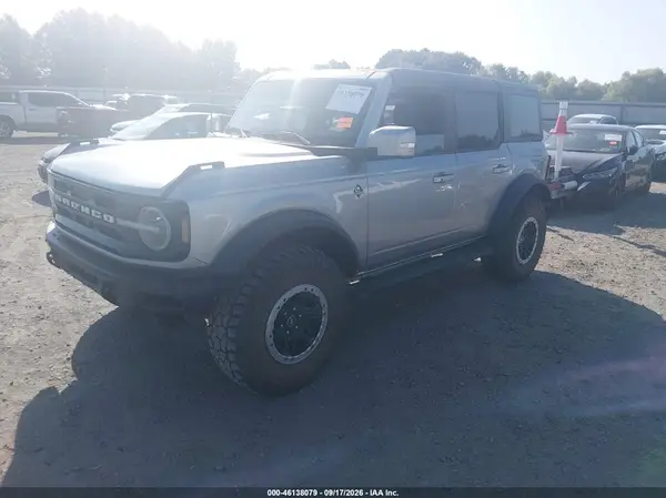 1FMEE5DP7NLB30970 — 2022 Ford Bronco, фото 2 с аукциона IAAI 14.10.2026, Задняя часть слева