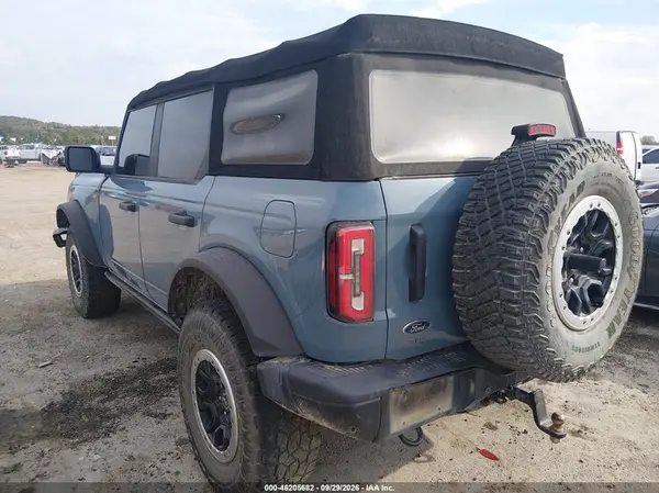 1FMEE5DP7NLA91877 — 2022 Ford Bronco, фото 3 с аукциона IAAI, Передняя часть