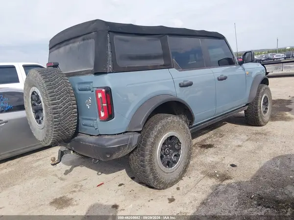 1FMEE5DP7NLA91877 — 2022 Ford Bronco, фото 4 с аукциона IAAI, Передняя часть