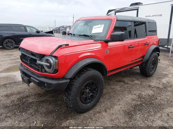 1FMEE5DPXNLB44572 — 2022 Ford Bronco, фото 2 с аукциона IAAI, Передняя часть