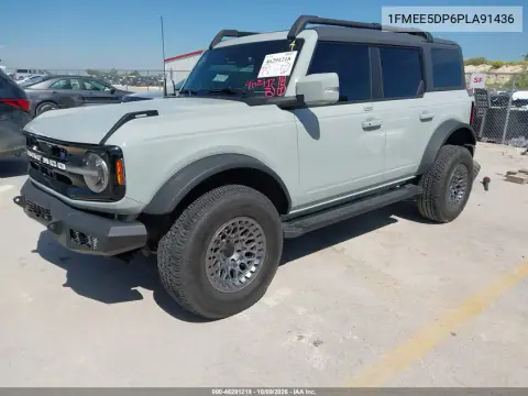 2023 Ford Bronco Outer Banks VIN 1FMEE5DP6PLA91436 фото 3