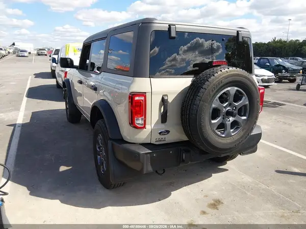 1FMDE7BH3SLA85539 — 2025 Ford Bronco, фото 3 с аукциона IAAI, Передняя часть