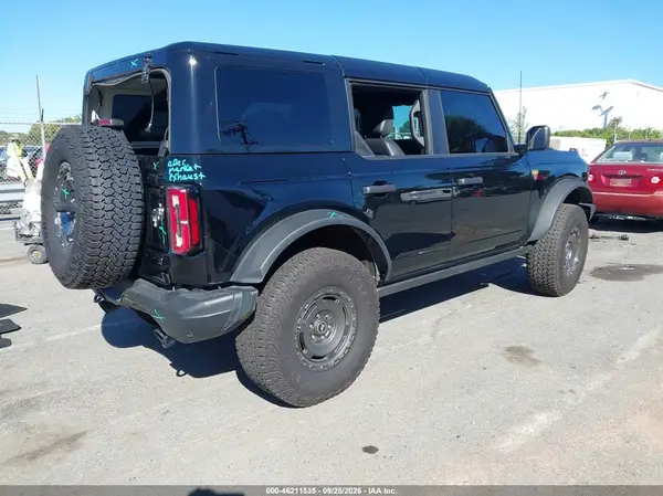 1FMEE9BP2SLA72756 — 2025 Ford Bronco, фото 4 с аукциона IAAI, Задняя часть
