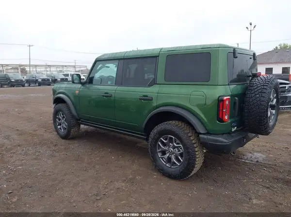 1FMEE9BP0SLB80891 — 2025 Ford Bronco, фото 3 с аукциона IAAI, Передняя часть