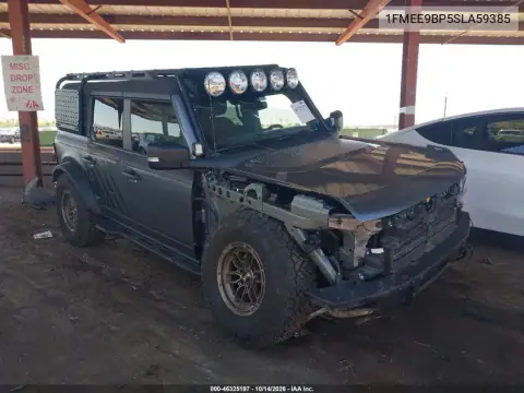 1FMEE9BP5SLA59385 — 2025 Ford Bronco, Передняя часть справа, фото до ремонта