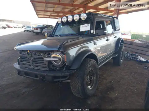 1FMEE9BP5SLA59385 — 2025 Ford Bronco, фото 3 с аукциона IAAI, Передняя часть справа