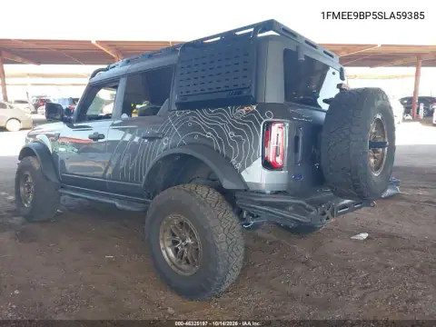 1FMEE9BP5SLA59385 — 2025 Ford Bronco, фото 4 с аукциона IAAI, Передняя часть справа