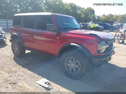 1FMEE9BP0SLB77408 — 2025 Ford Bronco, Передняя часть, фото до ремонта
