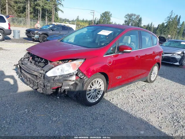 1FADP5CU9EL510741 — 2014 Ford C-MAX Energi SEL, фото 2 с аукциона IAAI 14.10.2026, Передняя часть справа