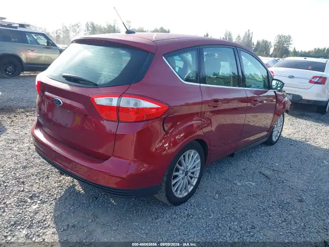 1FADP5CU9EL510741 — 2014 Ford C-MAX Energi SEL, фото 4 с аукциона IAAI 14.10.2026, Передняя часть справа