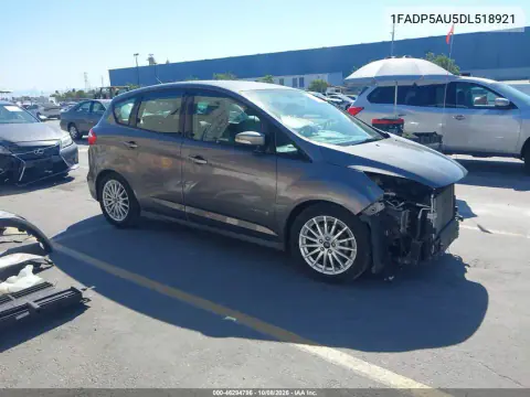 2013 Ford C-Max Hybrid Se VIN 1FADP5AU5DL518921 фото 2