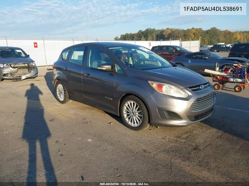 2013 Ford C-Max Hybrid Se VIN 1FADP5AU4DL538691 фото 2