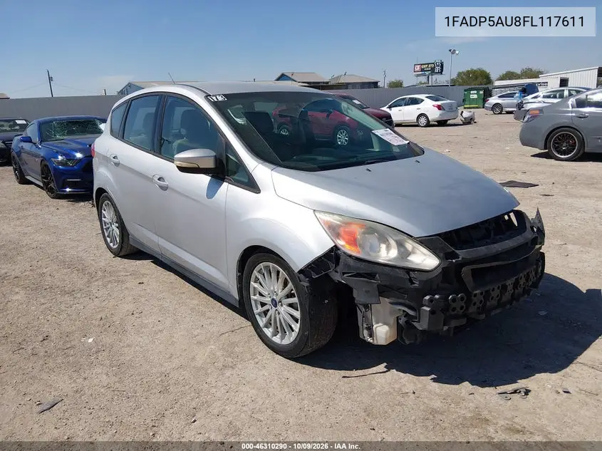 2015 Ford C-Max Hybrid Se VIN 1FADP5AU8FL117611 фото 2