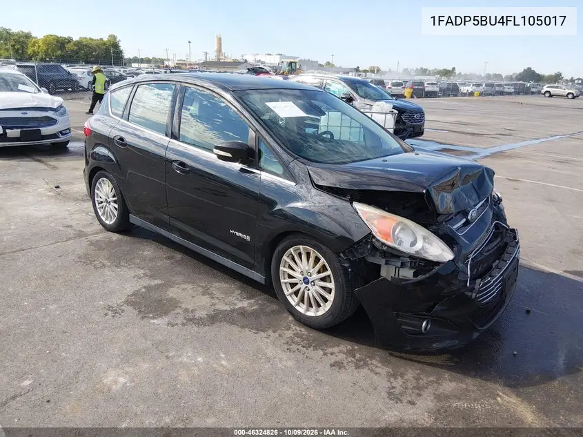 2015 Ford C-Max Hybrid Sel VIN 1FADP5BU4FL105017 фото 2
