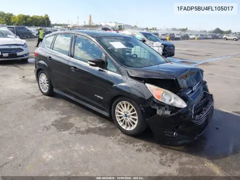 2015 Ford C-Max Hybrid Sel VIN 1FADP5BU4FL105017 фото 2
