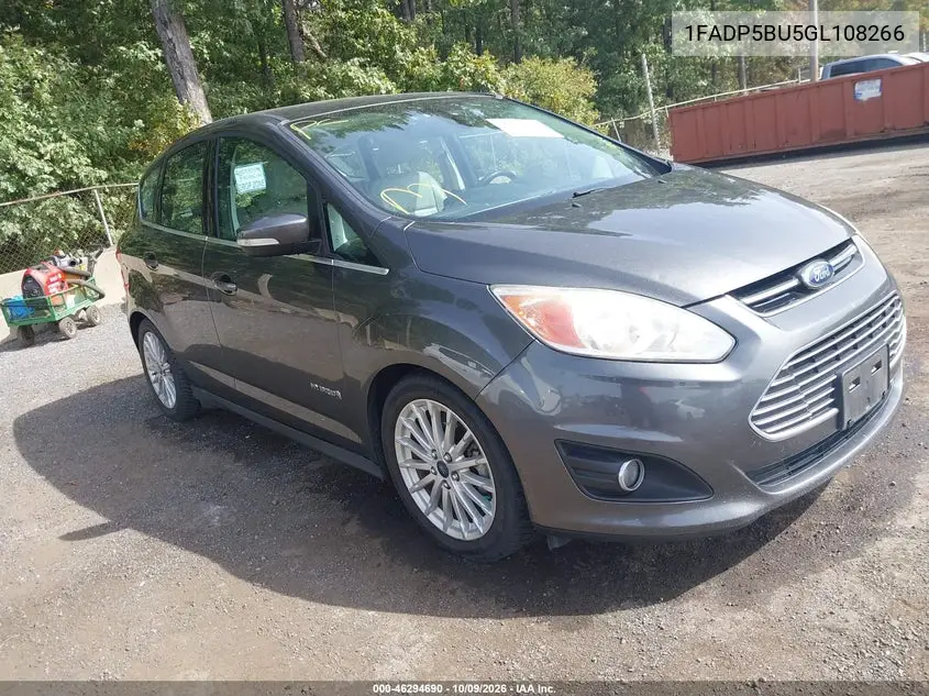 2016 Ford C-Max Hybrid Sel VIN 1FADP5BU5GL108266 фото 2