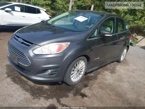 2016 Ford C-Max Hybrid Sel VIN 1FADP5BU5GL108266 фото 3