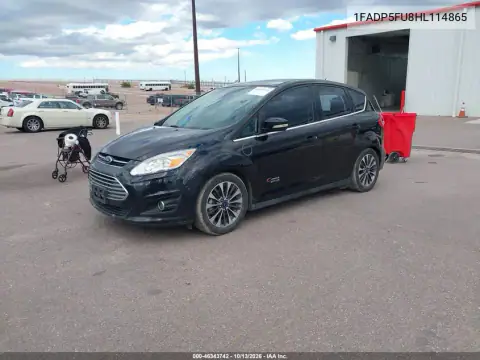 2017 Ford C-Max Energi Titanium VIN 1FADP5FU8HL114865 фото 3