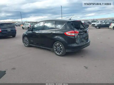2017 Ford C-Max Energi Titanium VIN 1FADP5FU8HL114865 фото 4