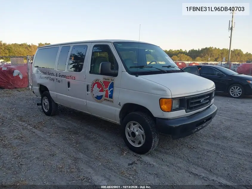 2006 Ford E-350 Super Duty Chateau/Xl/Xlt VIN 1FBNE31L96DB40703 фото 2