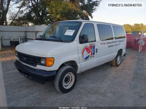 2006 Ford E-350 Super Duty Chateau/Xl/Xlt VIN 1FBNE31L96DB40703 фото 3