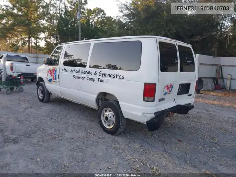2006 Ford E-350 Super Duty Chateau/Xl/Xlt VIN 1FBNE31L96DB40703 фото 4