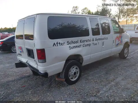 2006 Ford E-350 Super Duty Chateau/Xl/Xlt VIN 1FBNE31L96DB40703 фото 5