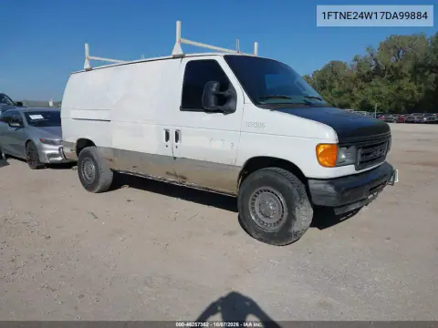 1FTNE24W17DA99884 — 2007 Ford Econoline, Задняя часть, фото до ремонта