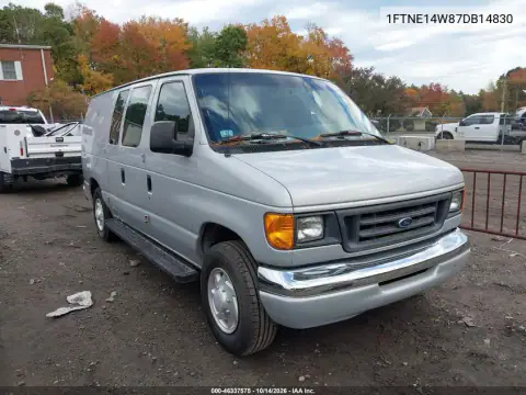 1FTNE14W87DB14830 — 2007 Ford Econoline, Естественный износ, фото до ремонта