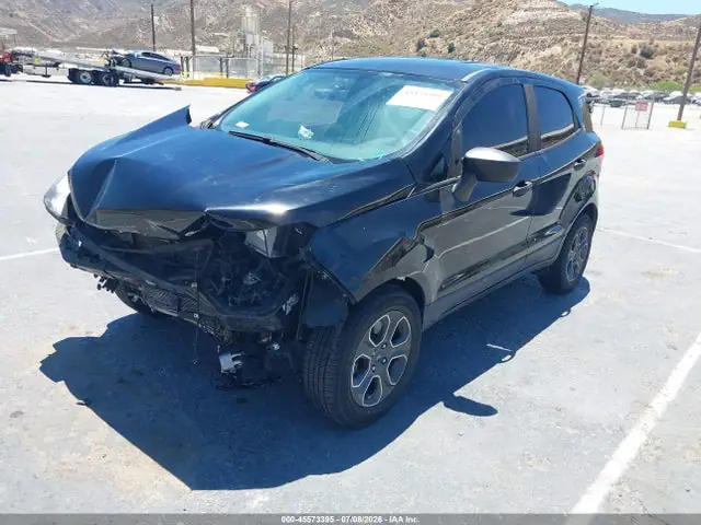 MAJ3P1RE2JC188085 — 2018 Ford Ecosport S, фото 2 с аукциона IAAI 14.10.2026, Передняя часть
