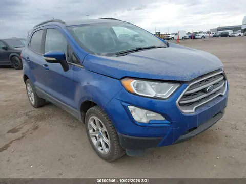 MAJ6P1UL6JC198203 — 2018 Ford Ecosport SE, Град (Hail), фото до ремонта