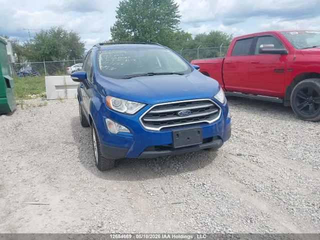 2019 Ford Ecosport Se VIN MAJ3S2GE0KC265349 фото 1
